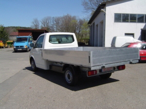VW T5 mit Pritschen-Nachrstung